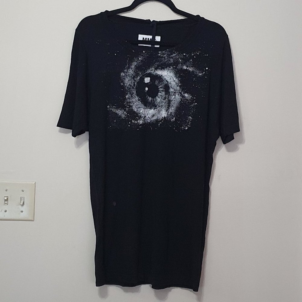 MM6 Maison Martin Margiela Scree Eye Print Tee Shirt